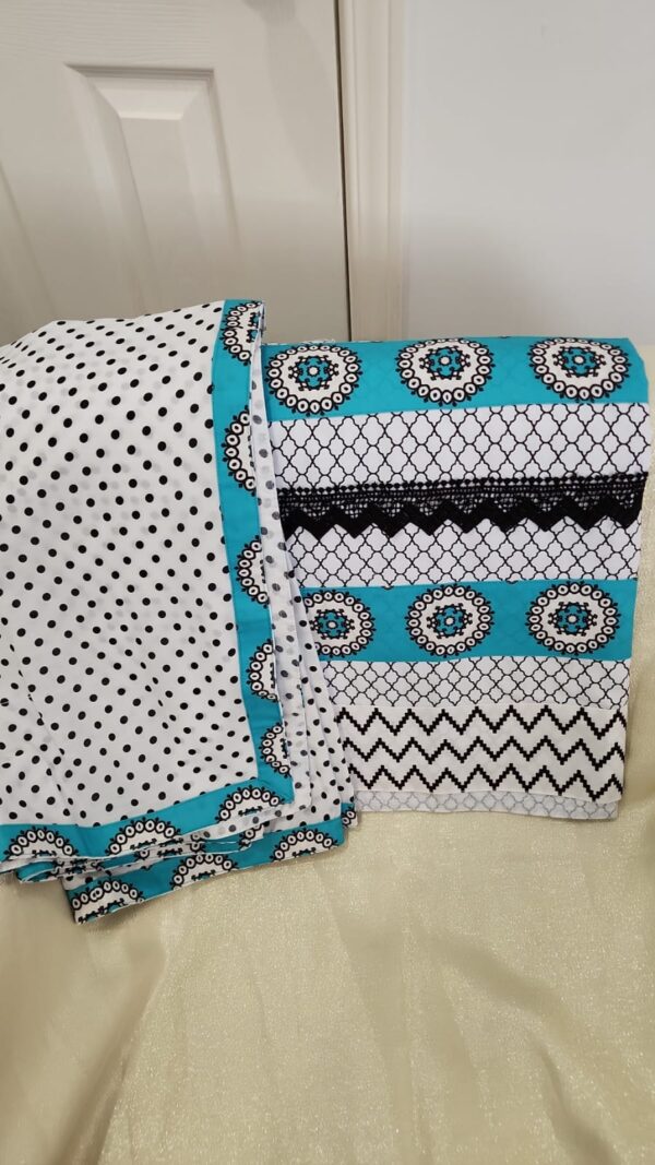 Teal - Jori - Ghaghro and Dupatto